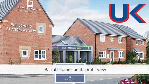 Barratt Expects Annual Profit To Beat Market Forecasts